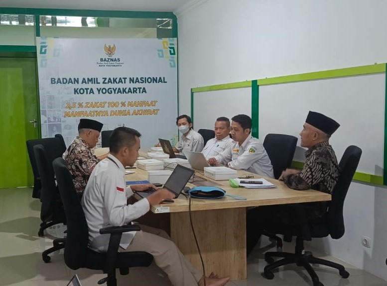 BAZNAS KOTA YOGYAKARTA ADAKAN MUSYAWARAH KOORDINASI MEMBAHAS APLIKASI MENARA MASJID BAZNAS RI