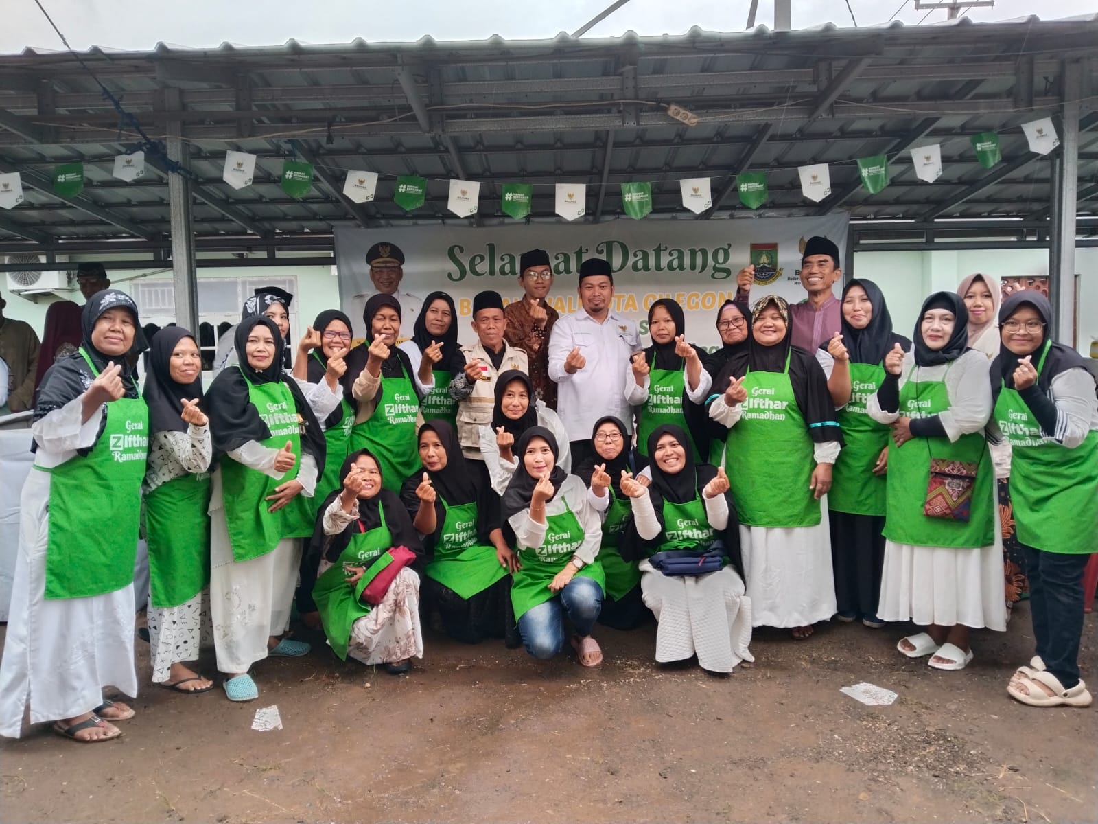 Semarak Peresmian Gerai Z-Ifthar Ramadhan Masjid Al Hidayah, Cilegon