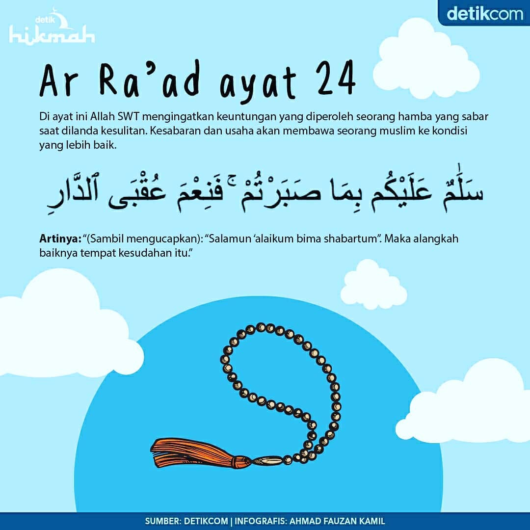 Ayat Ar Ra'ad Ayat 24