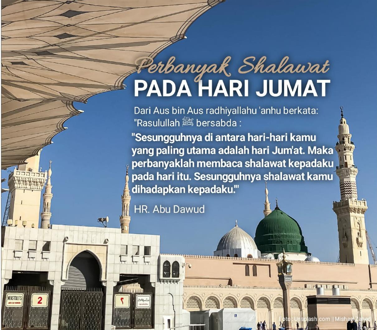 Perbanyak Sholawat Pada Hari Jumat